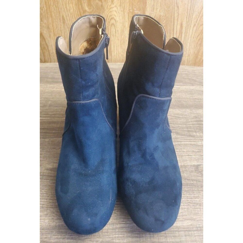 White Mountain Calisi Blue Buckle Booties Shoes Womens Size 6.5 - Picture 2 of 10